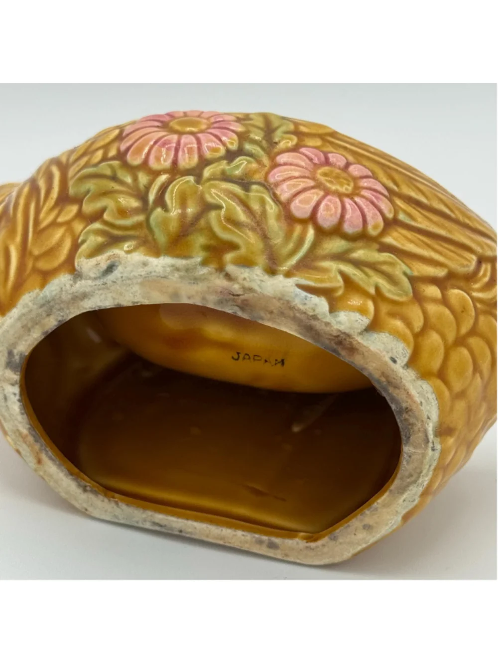Vintage Japan Rooster Scouring Pad Holder | 1950s 1960s Wall Mount Kitchen Spong